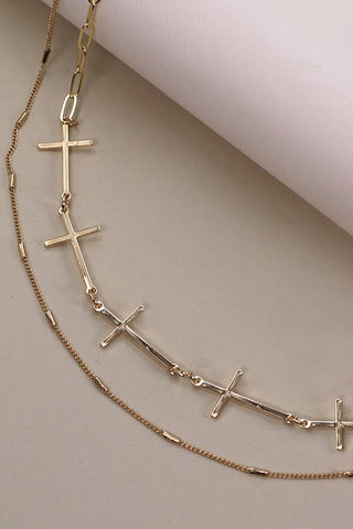 The Everlasting Faith Cross Necklace