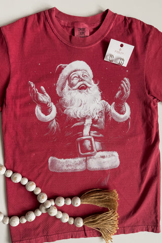 Joyful Vintage Santa Tee
