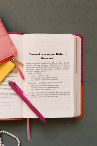 Girls Know Your Bible NLV BIble for Kids