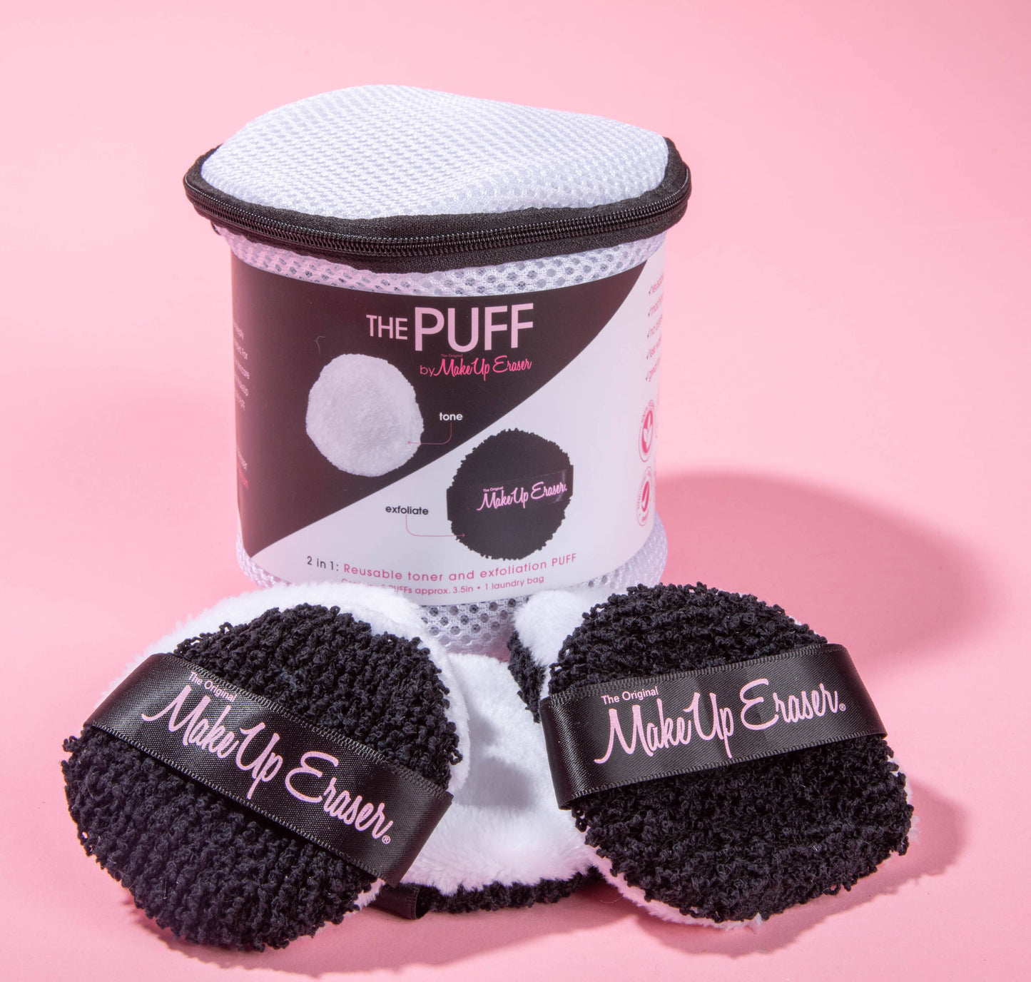 The Puff: Tone & Deeply Exfoliate 5 Pack