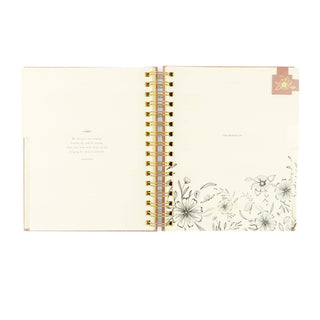 12-Month Undated Spiral Planner: Sonora Design