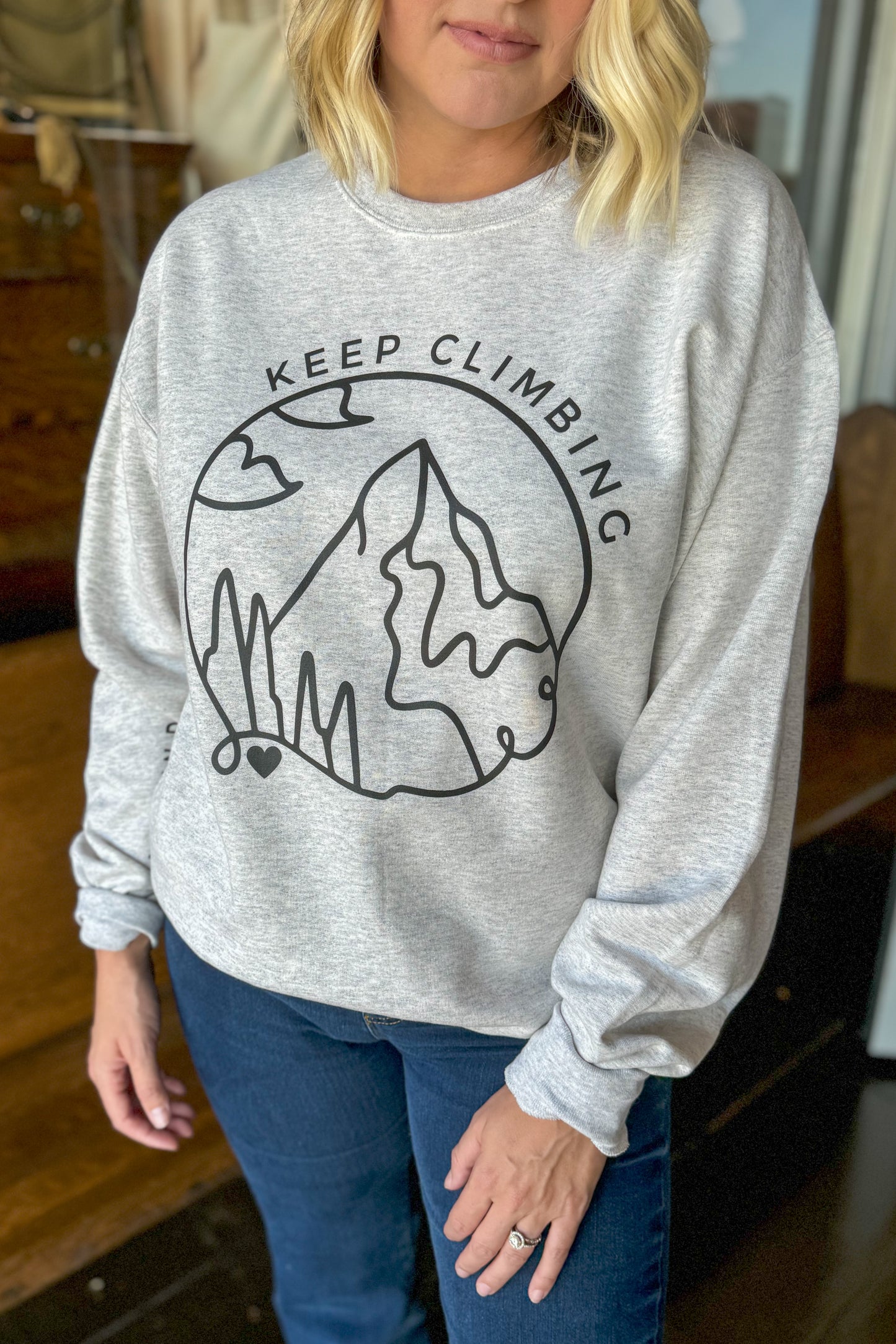 Keep Climbing Sweatshirt