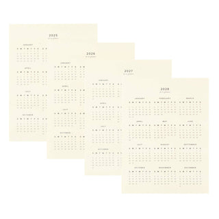 12-Month Undated Spiral Planner: Sonora Design