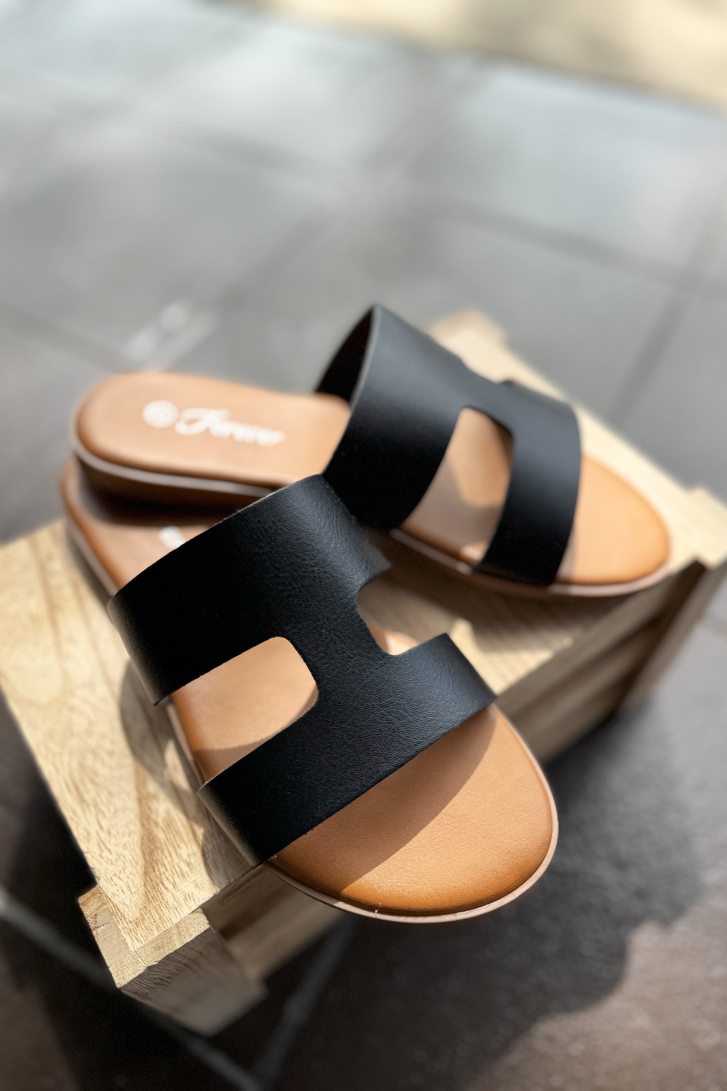 Black Wear Everywhere Sandals