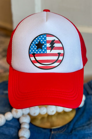 Freedom and Smiles Trucker Hat (2 Colors)