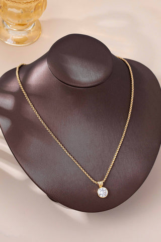 The Caroline Crystal Pendant Necklace