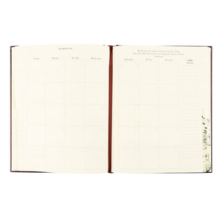 12-Month Undated Planner: Yorkshire Design, Layflat Design