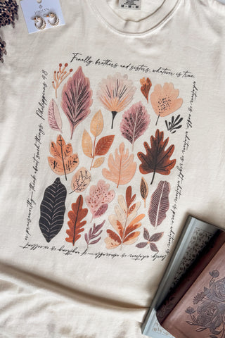 Whatever Is True Fall Graphic Tee