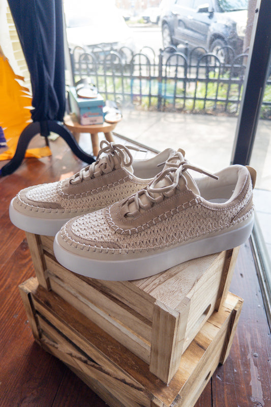 Aubrey Cream Sneaker