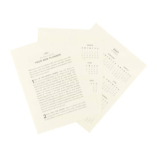 12-Month Undated Spiral Planner: Magnolia Springs Design