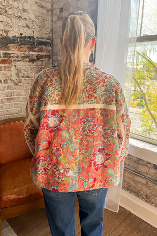 Vintage Bloom Patchwork Jacket