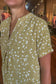 Golden Kiwi Woven Tunic Top