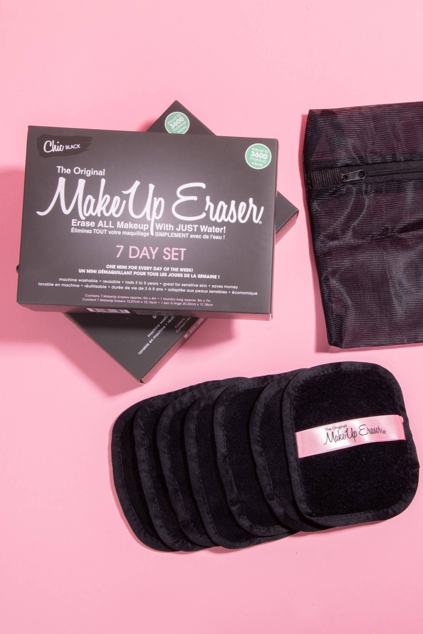 MakeUp Eraser Chic Black 7-Day Set