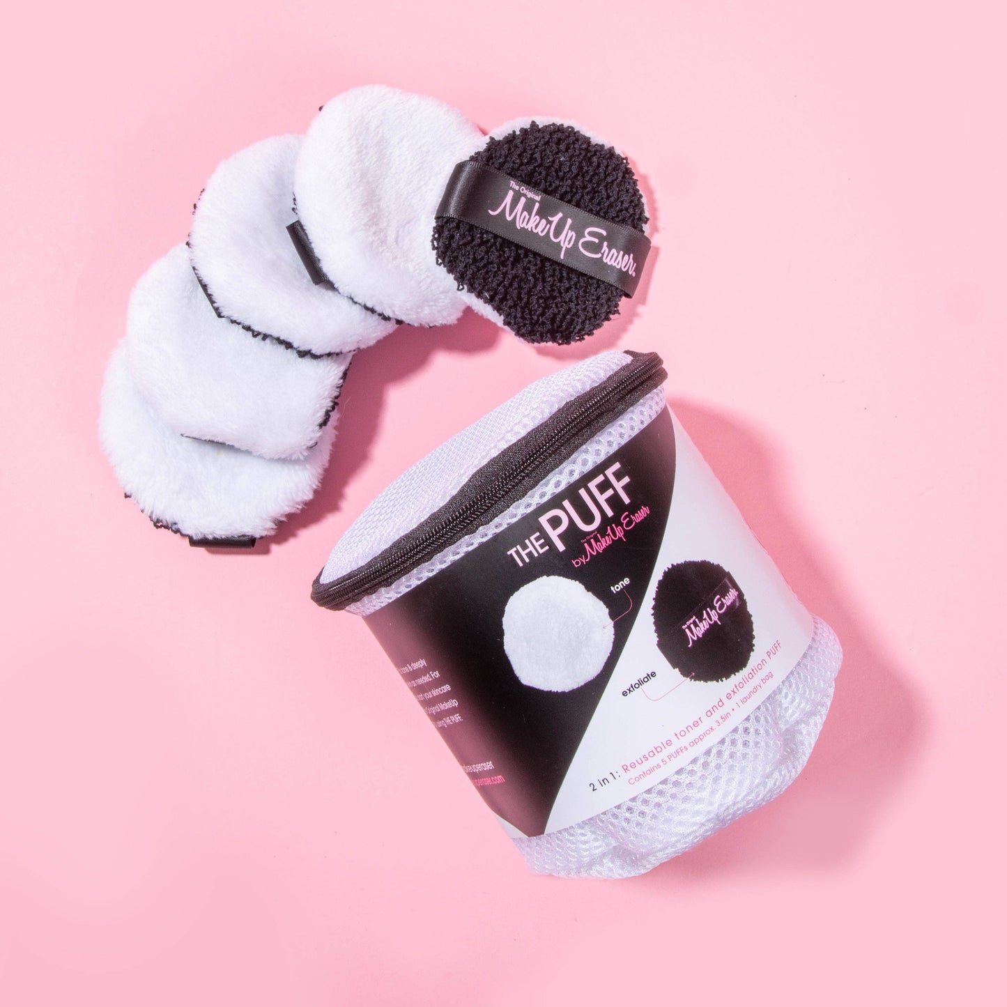 The Puff: Tone & Deeply Exfoliate 5 Pack