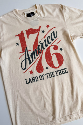 America 1776 Comfort Color Graphic Tee