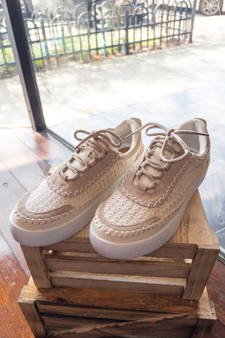 Aubrey Cream Sneaker