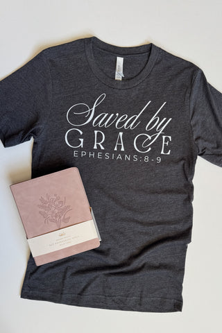 Saved by Grace Graphic Tee