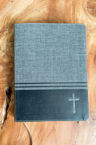 Gray SKJV Bible for Teen Boys