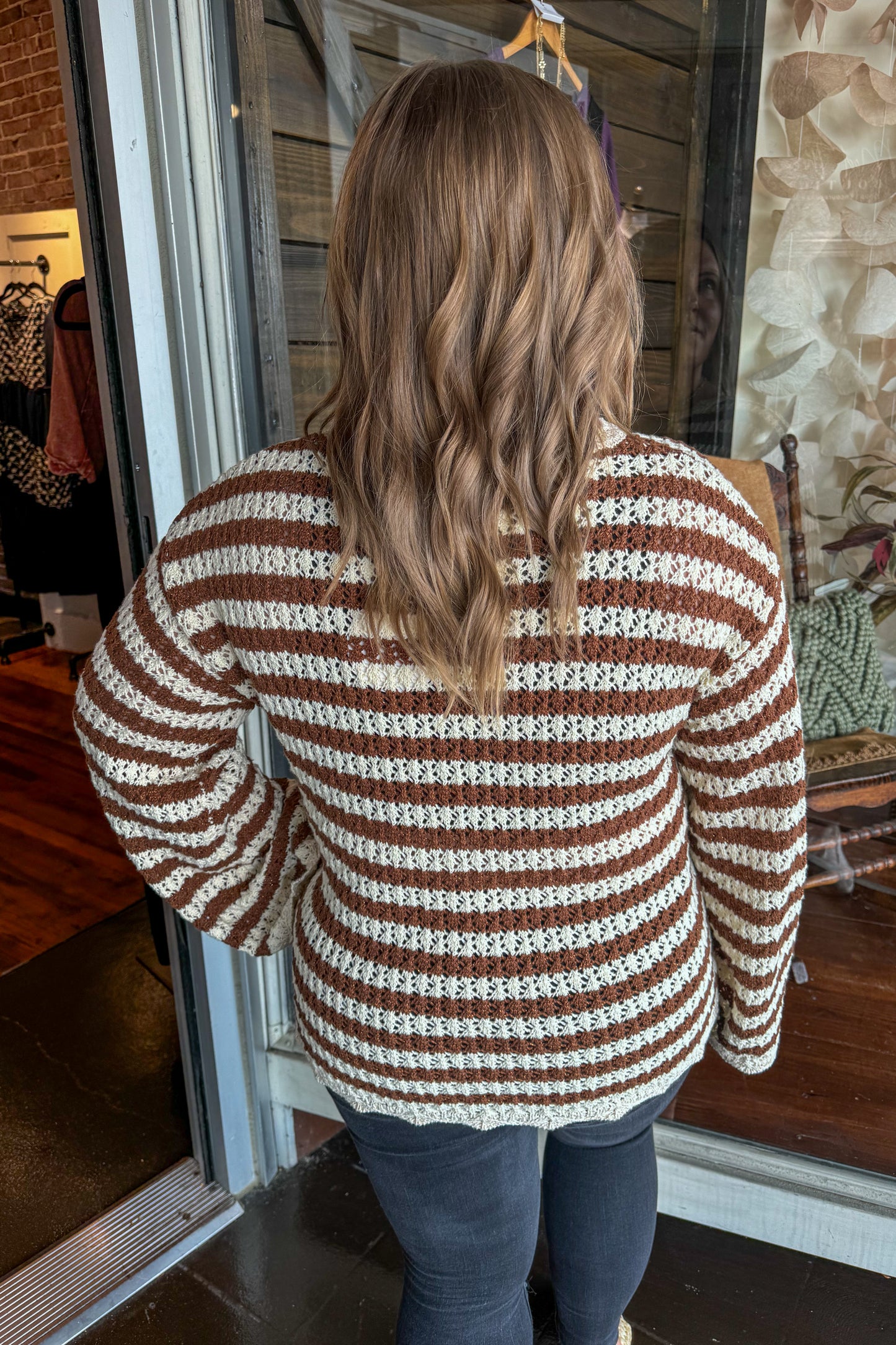 Oatmeal Shimmer Sweater