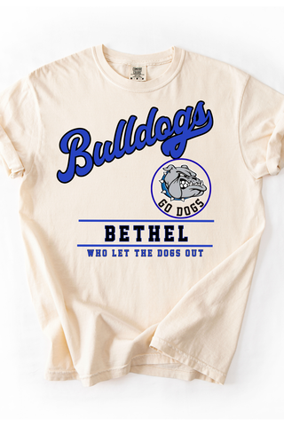 Bethel Bulldogs Vintage Slogan Made to Order Tee