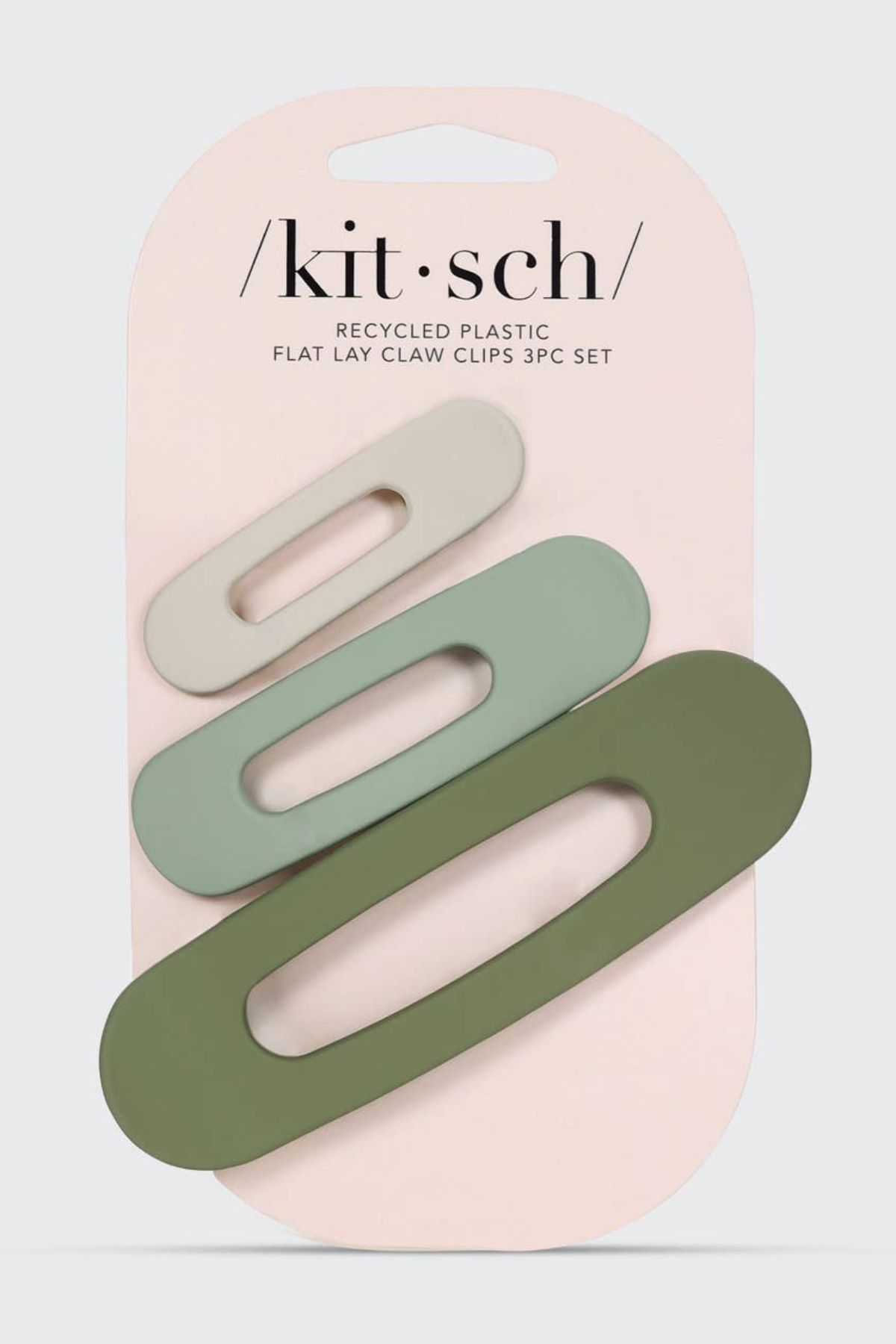 KITSCH Matte Flat Lay Claw Clips- Eucalyptus