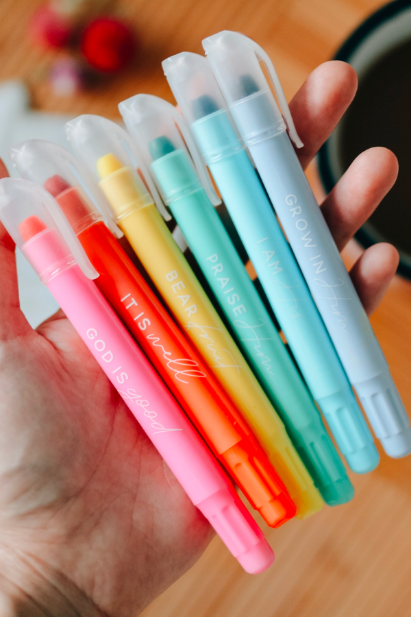 Pastel Wax Bible Highlighters