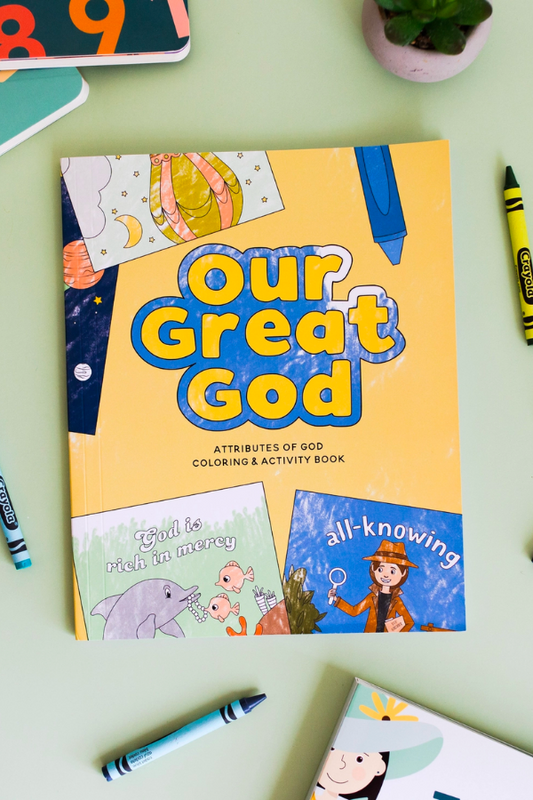 Our Great God- Kids Coloring Book