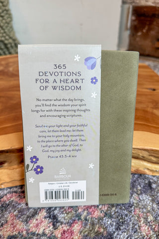365 Devotions for a Heart of Wisdom Devotional
