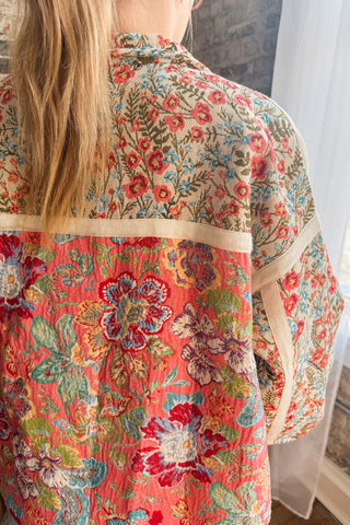 Vintage Bloom Patchwork Jacket
