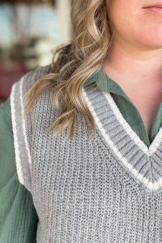 Felicity Varsity Vest