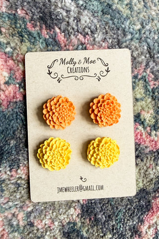 Sunset Vibes Double Set of Earrings