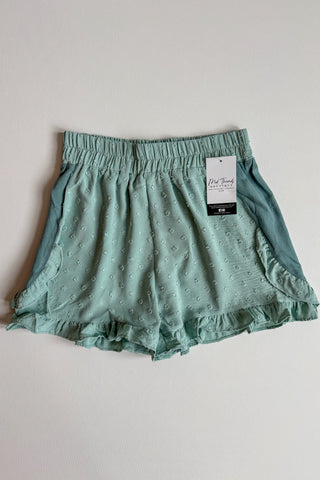 Mint Polka Dot Shorts