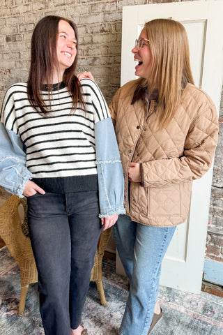 Ginny Lapel Collar Work Jacket
