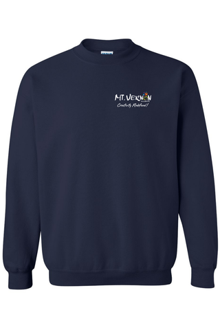 Mt.Vernon City Logo Gildan Crewneck Sweatshirt