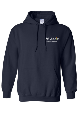 Mt.Vernon City Logo Gildan Crewneck Hoodie