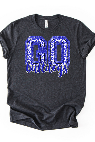 Bethel Bulldogs Bling Made To Order Tee