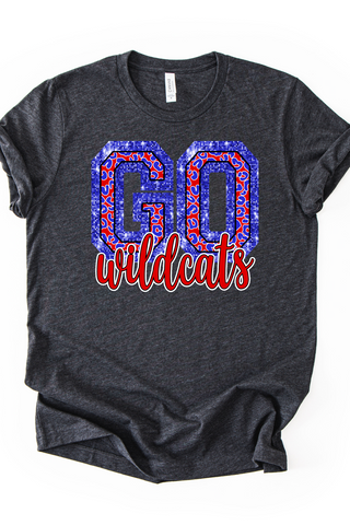 Summersville Wildcats Bling Made To Order Tee