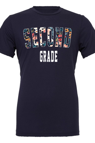 Floral Teacher Tee