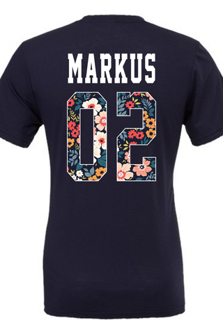 Floral Teacher Tee