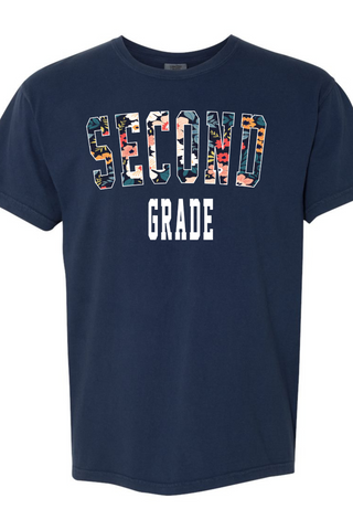 Floral Teacher Tee
