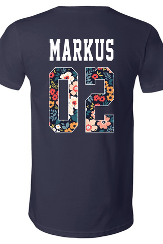 Floral Teacher Tee