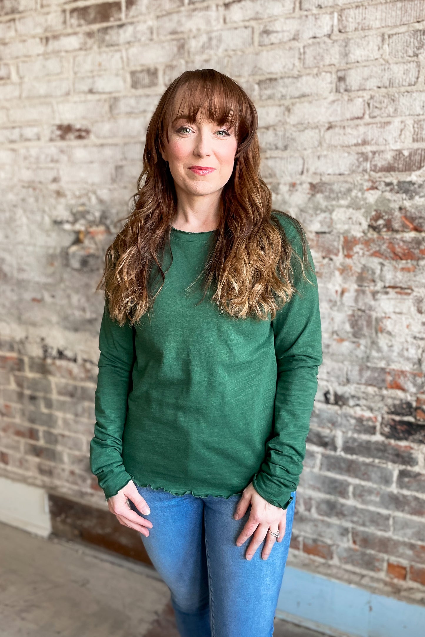 Emerald Cacia Layering Top