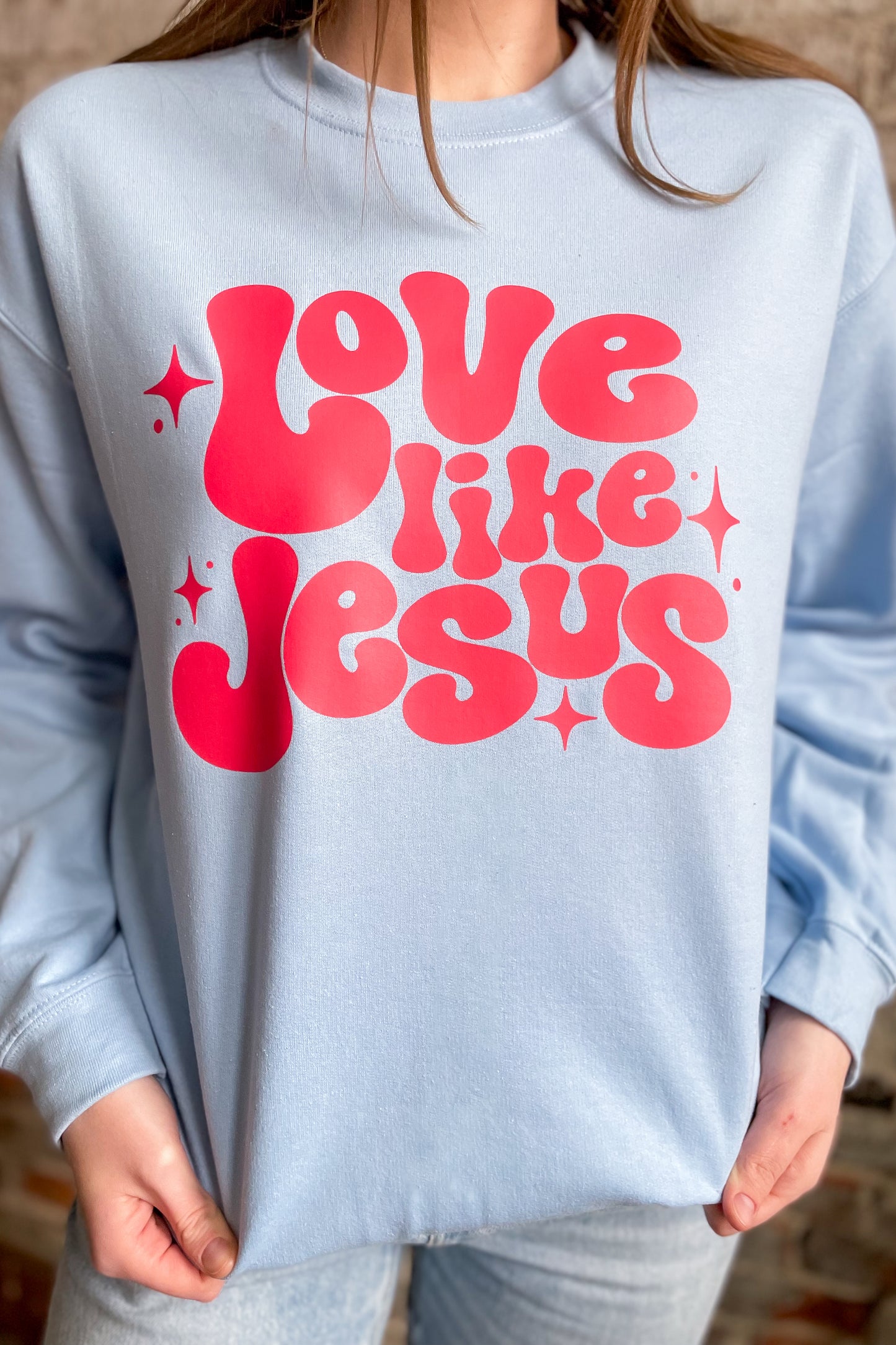 Love Like Jesus Crewneck Sweatshirt