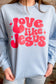 Love Like Jesus Crewneck Sweatshirt