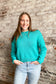 Turquoise Luck Sweater