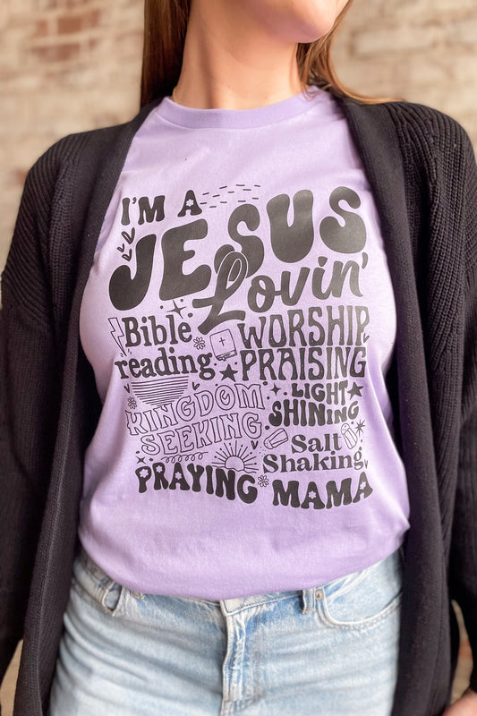 Salt Shaking Praying Mama Tee