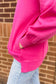 Ashton Pink Crewneck Pocket Sweater