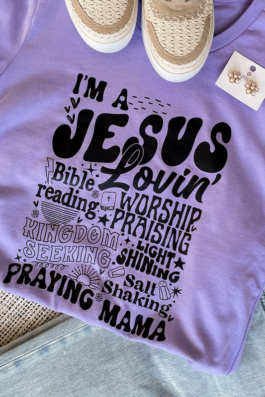 Salt Shaking Praying Mama Tee