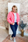 Coral Wind Breaker Jacket