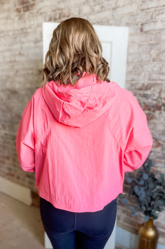 Coral Wind Breaker Jacket